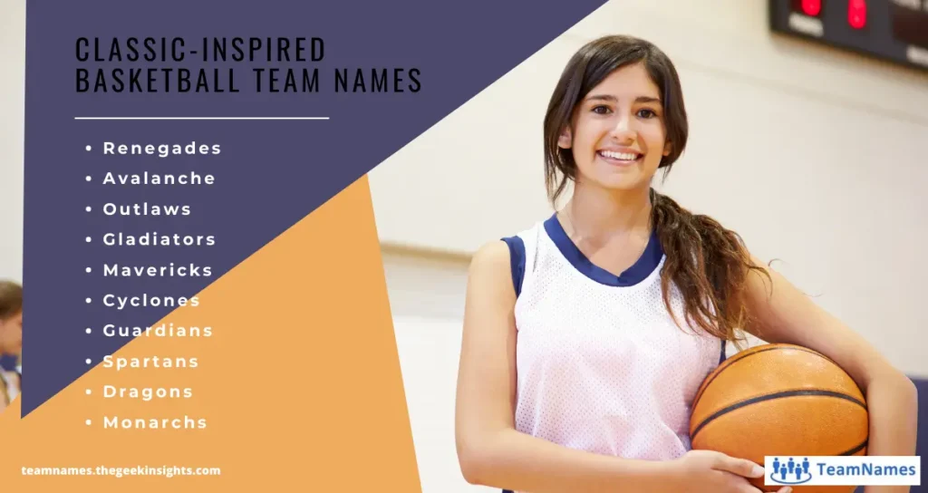 Classic-Inspired Basketball Team Names