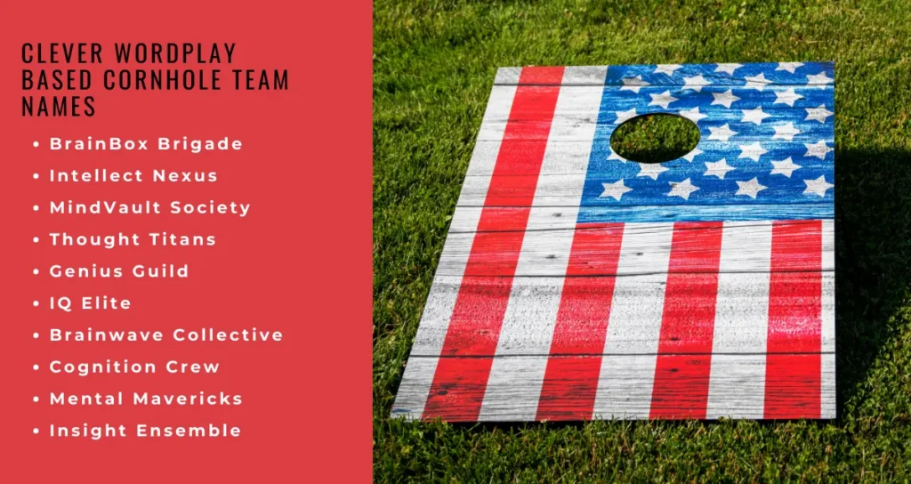 Clever Wordplay Based Cornhole Team Names