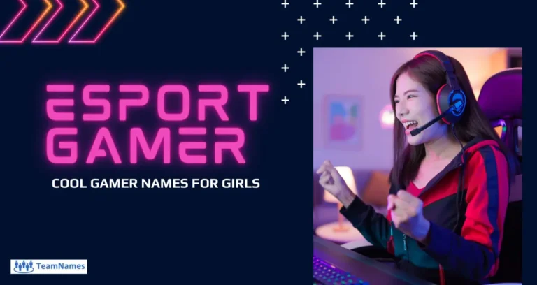 Cool Gamer Names for Girls