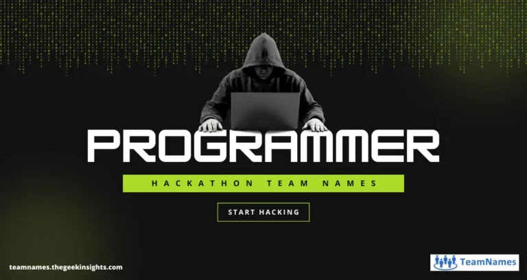 Hackathon Team Names