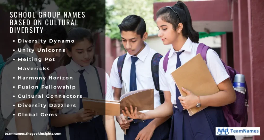 School Group Names Based on Cultural Diversity