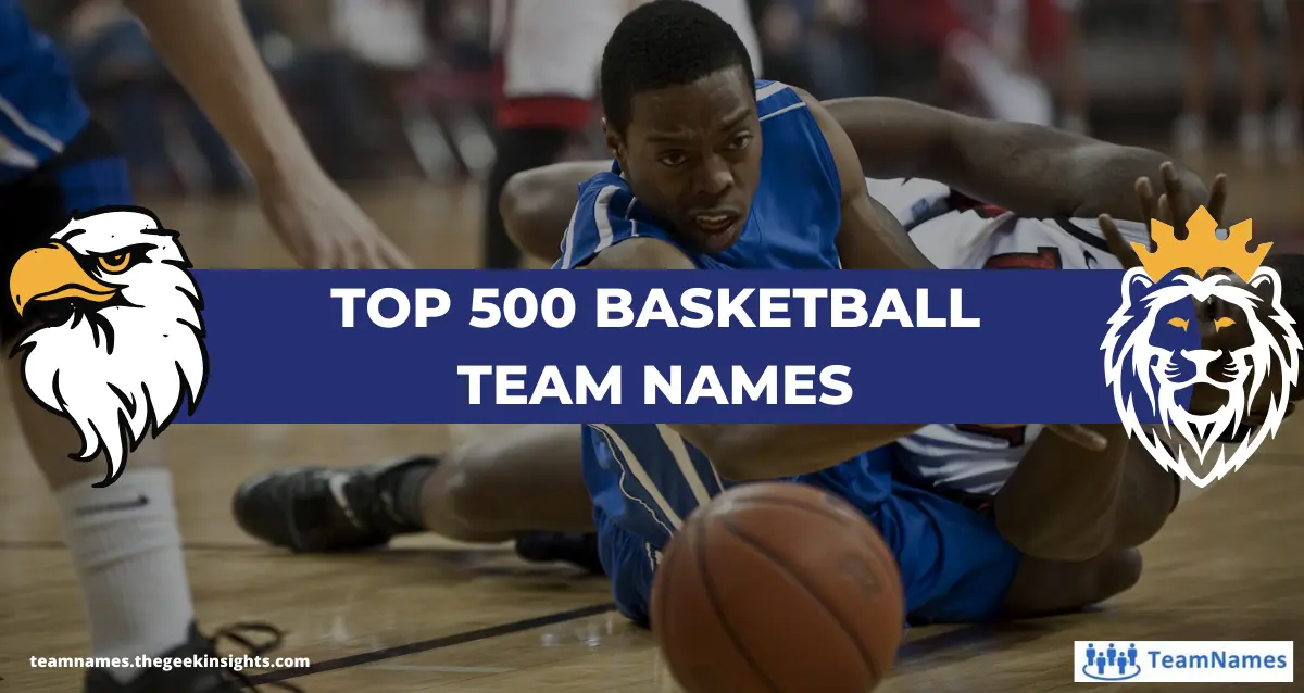 Top 500 Basketball Team Names