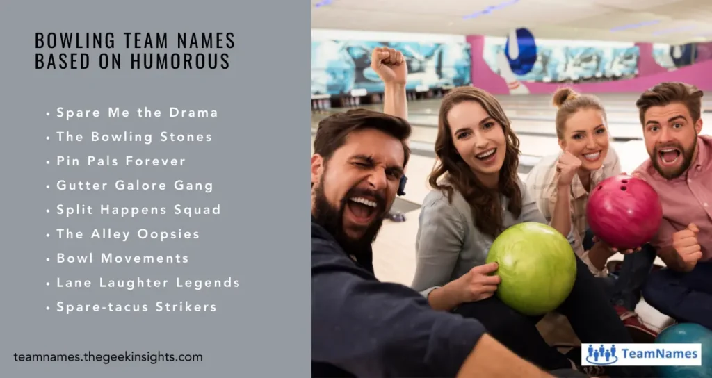 Bowling Team Names based on Humorous