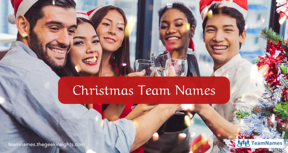 Christmas Team Names