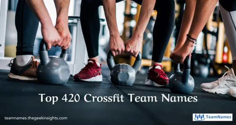 CrossFit Team Names