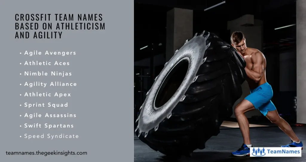 Crossfit Team Names Based on Athleticism and Agility