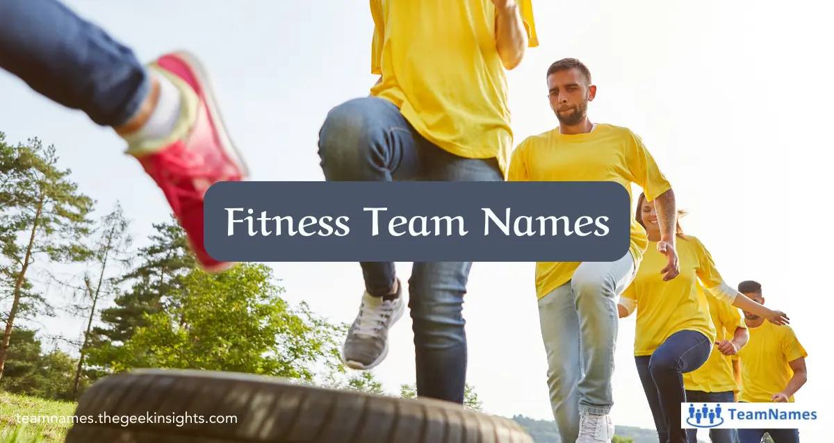 Fitness Team Names