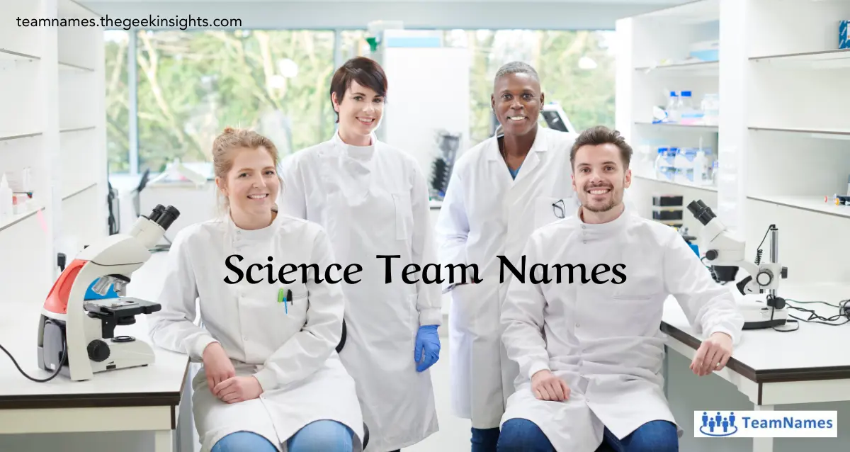 Science Team Names