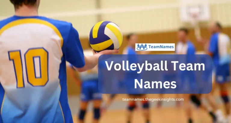 Volleyball Team Names