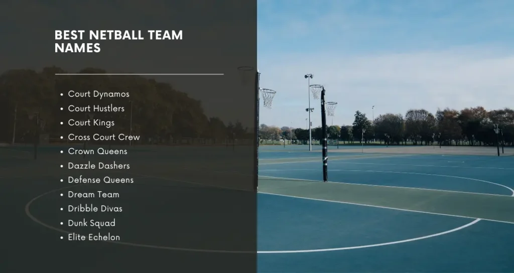 Best Netball Team Names