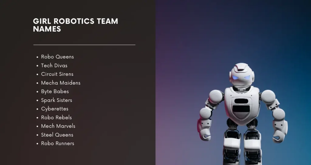 Girl Robotics Team Names