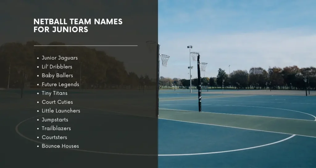 Netball Team Names for Juniors