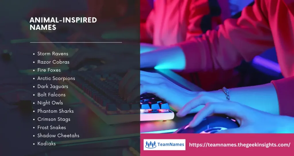 Animal-Inspired Names