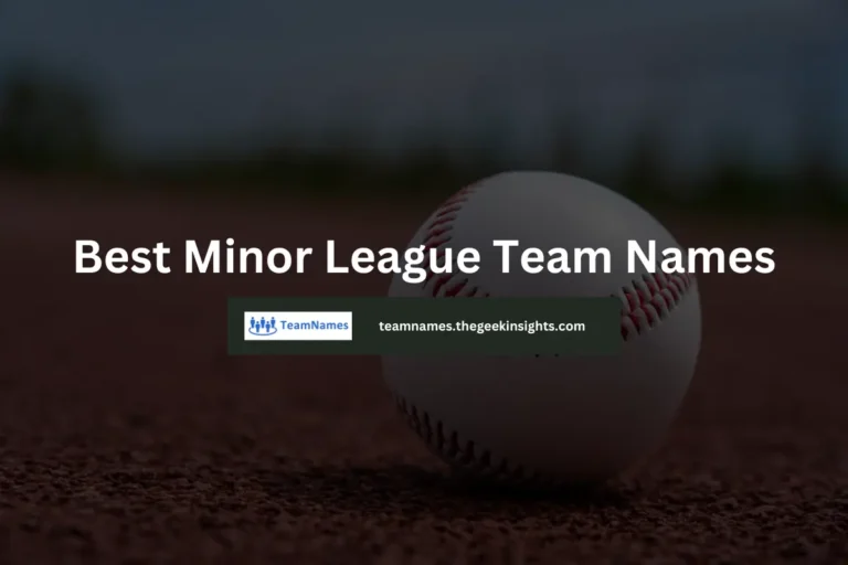 Best Minor League Team Names