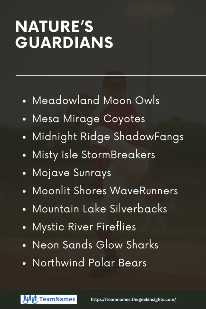 Nature’s Guardians