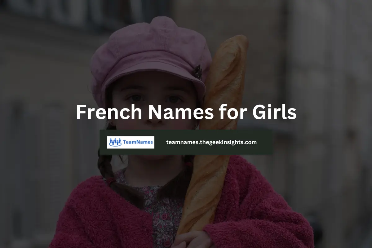 French Names for Girls