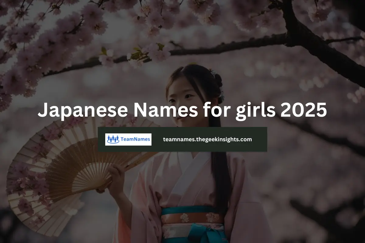 Japanese Names for girls 2025