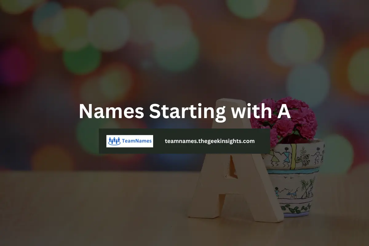 Names Starting with A