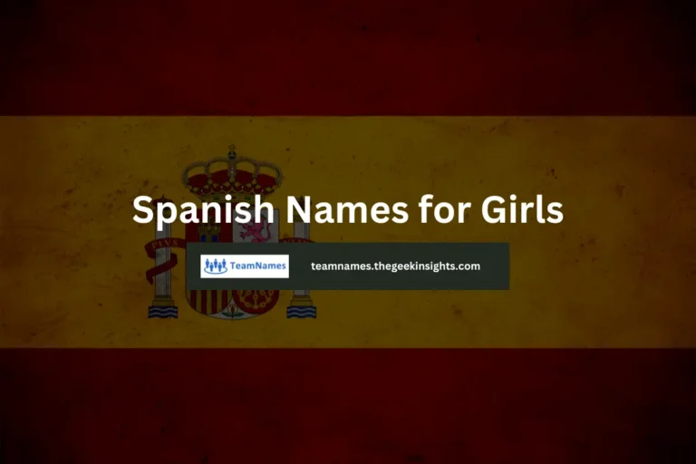 Spanish Names for Girls