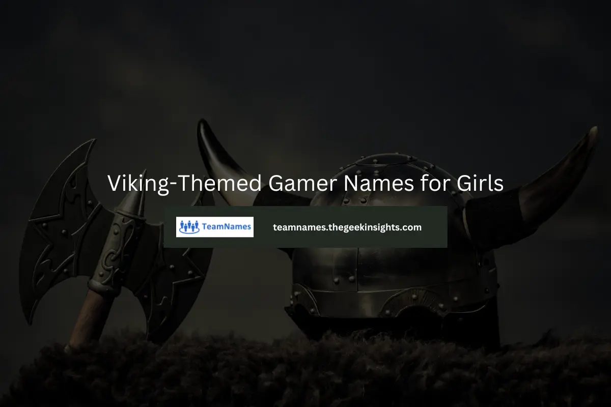 Viking-Themed Gamer Names for Girls