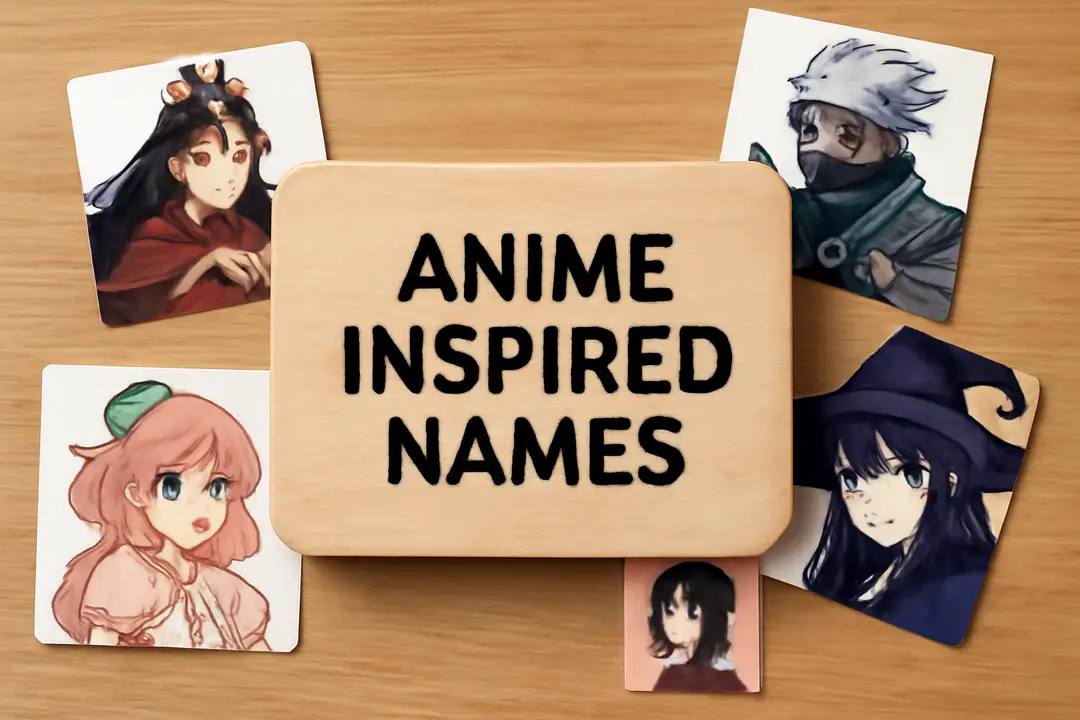 Anime Inspired Names