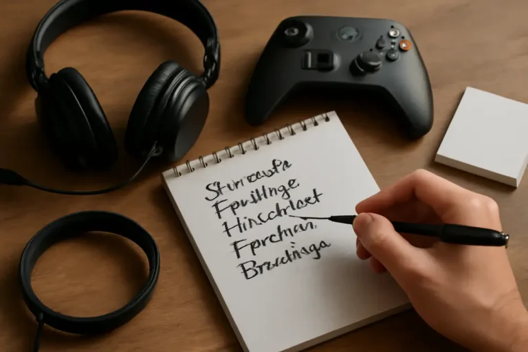 random gamertag ideas