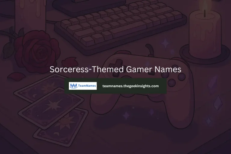 Sorceress-Themed Gamer Names