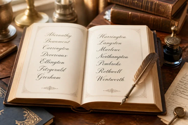 Fancy Last Names for Girls: Elegant Surnames with Meanings