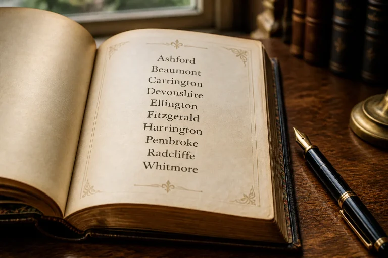 Elegant Last Names for Girls: Refined Surnames with Meaning