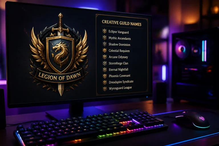 Guild Names for Girl: Creative Ideas That Stand Out