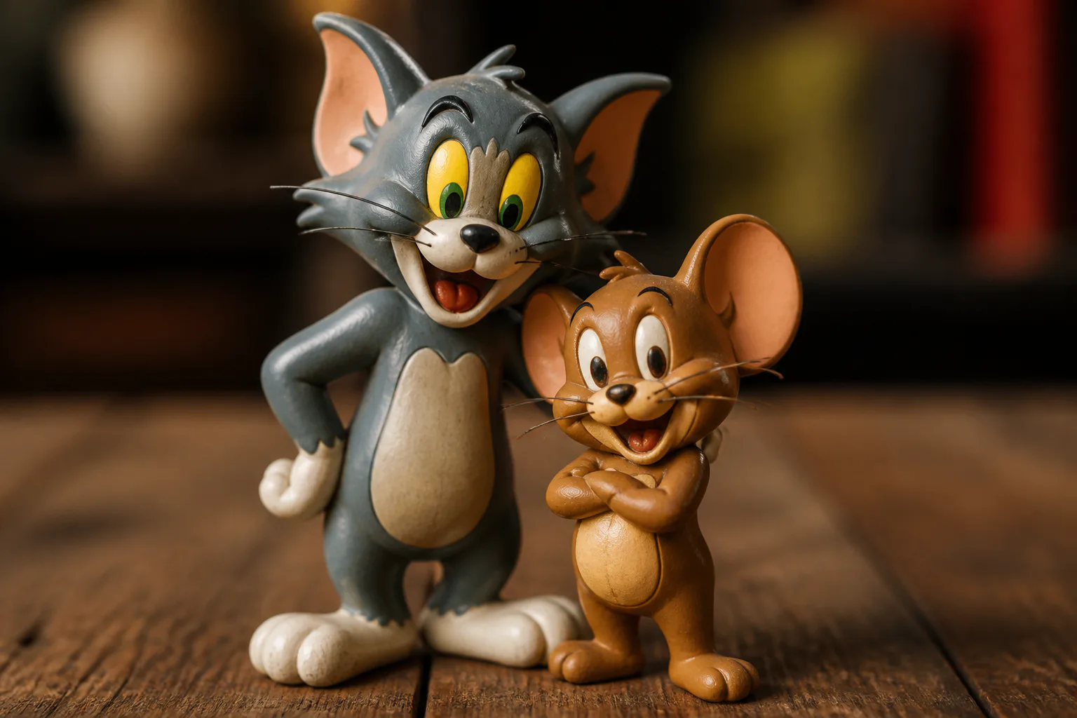 Tom and Jerry figurines